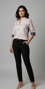 Iconic Pastel Pink Shirt