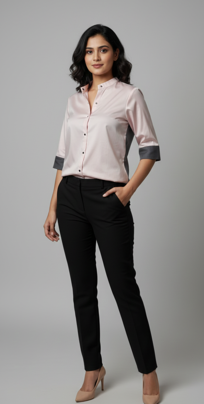 Iconic Pastel Pink Shirt