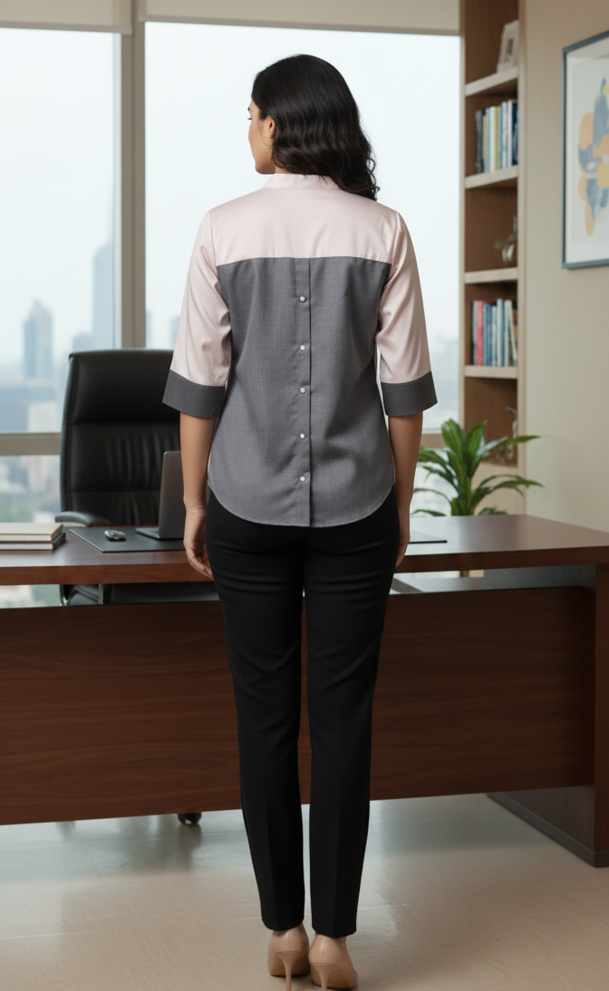 Iconic Pastel Pink Shirt