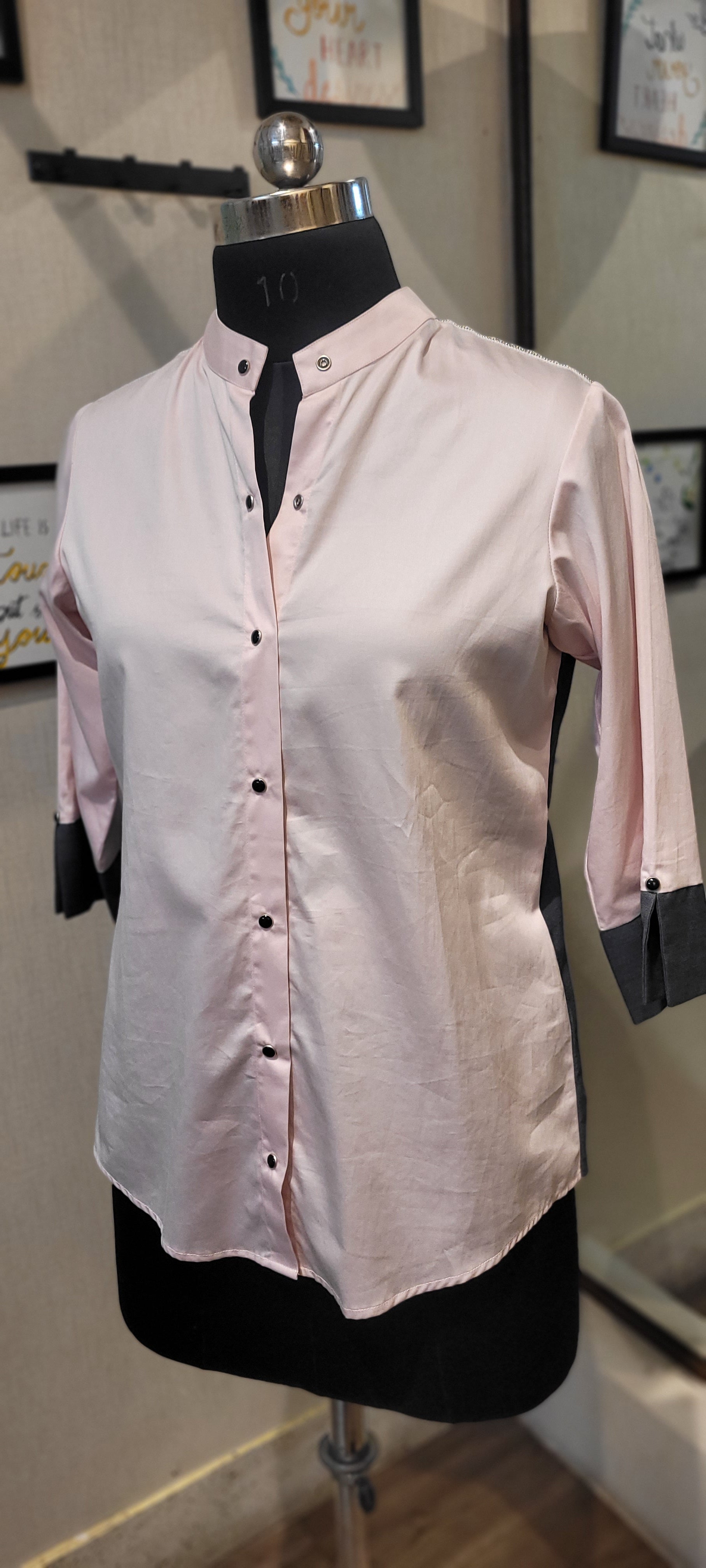 Iconic Pastel Pink Shirt