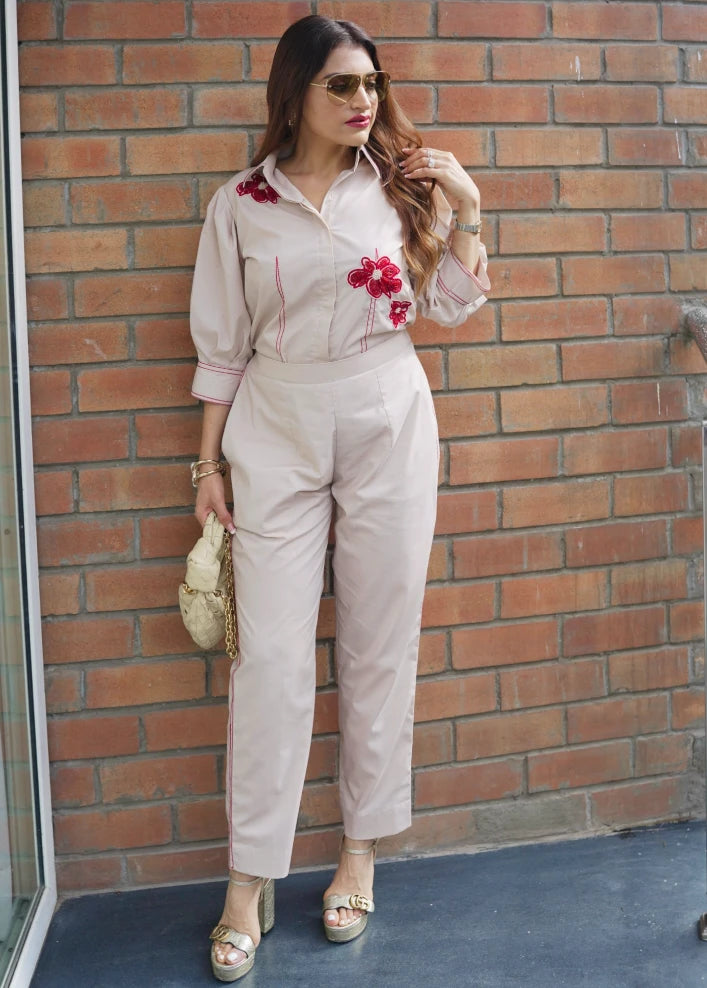 HIBISCUS BEIGE CO-ORD