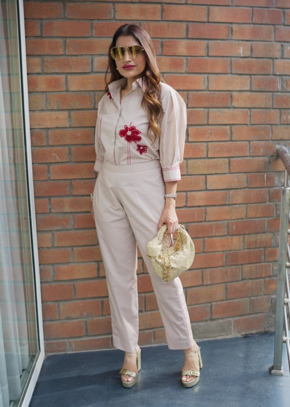 HIBISCUS BEIGE CO-ORD