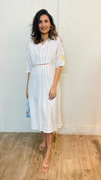 CHARMING WHITE DRESS R.A.M.P