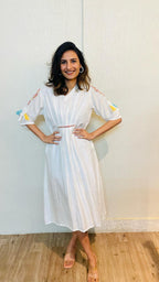 CHARMING WHITE DRESS R.A.M.P