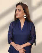 Sequence Drama Blue co ord R.A.M.P