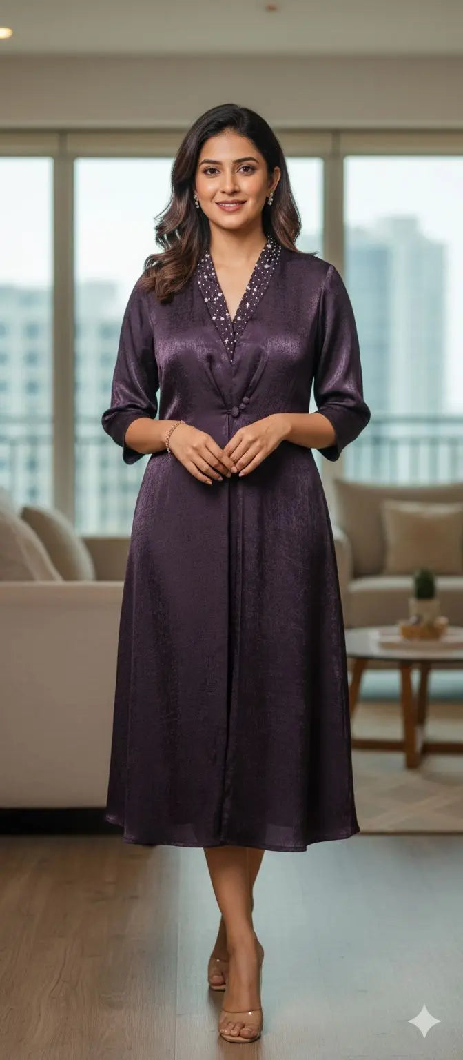 Iris Purple Dress R.A.M.P