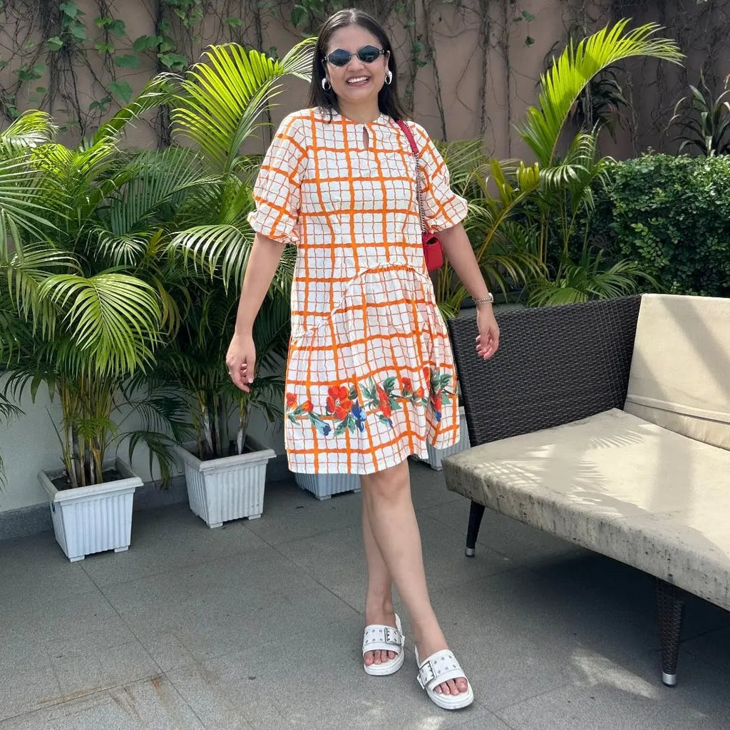 TANGERINE DRESS R.A.M.P